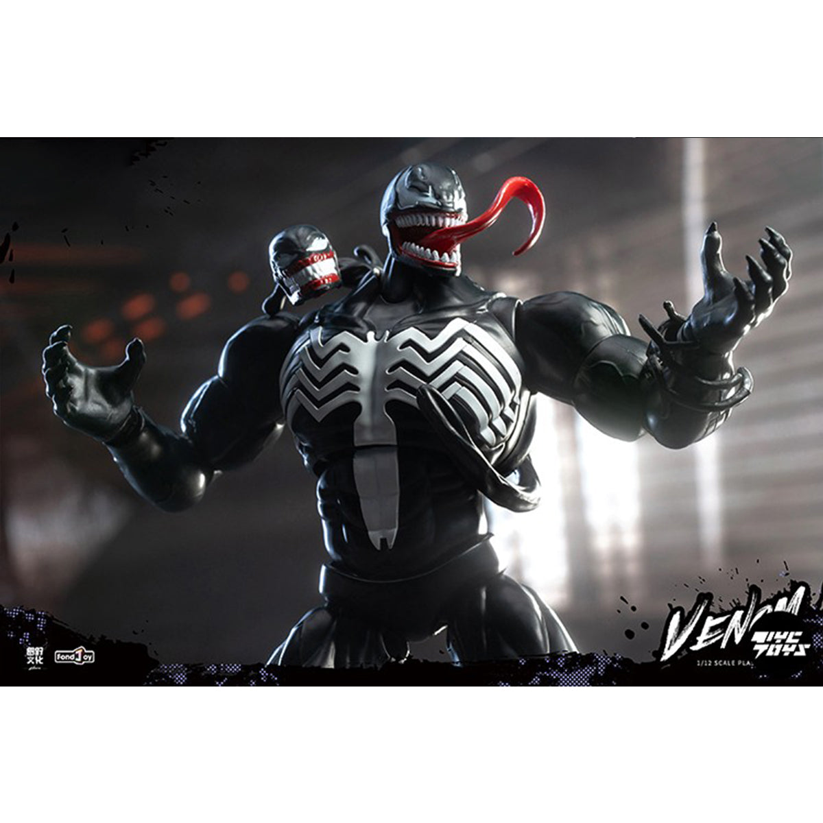 (Only Shipped to the US) Fondjoy Movie Series Venom 1/12 Scale Model Kit