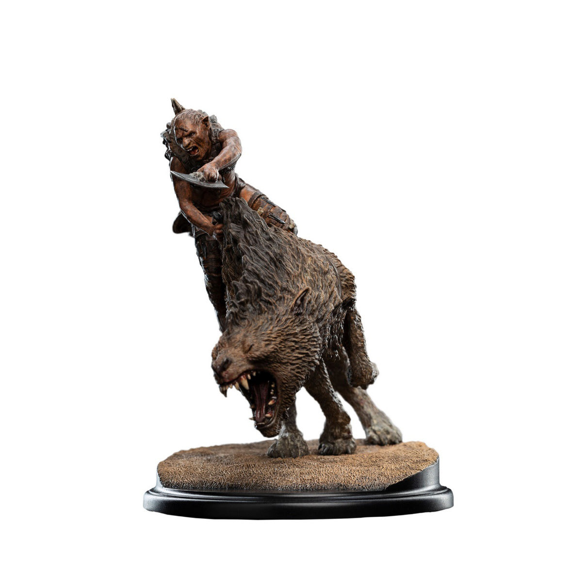 WETA Workshop 86-01-04752 The Lord of the Rings Trilogy Sharku on Warg Art Figurine