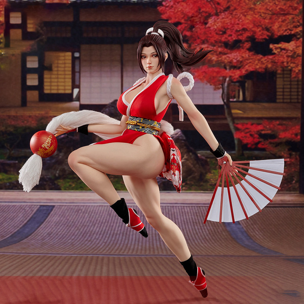 Figura de acción de Mai Shiranui Straight Bangs Edition de The King of Fighters XIV: VERYCOOL