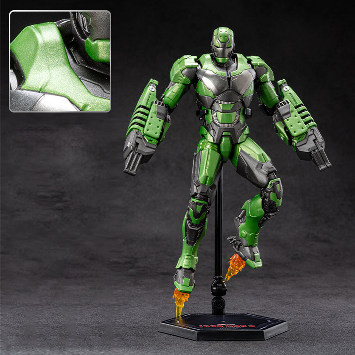 ZD Toys Iron Man Non-Light-Up Edition 1/10 Scale Action Figure