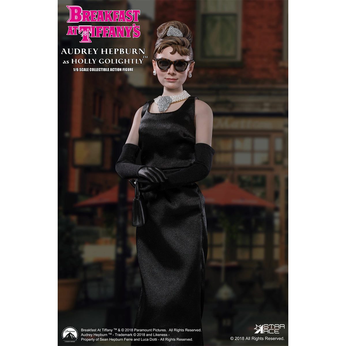 STAR ACE Toys Breakfast at Tiffany: Hepburn Action Figure