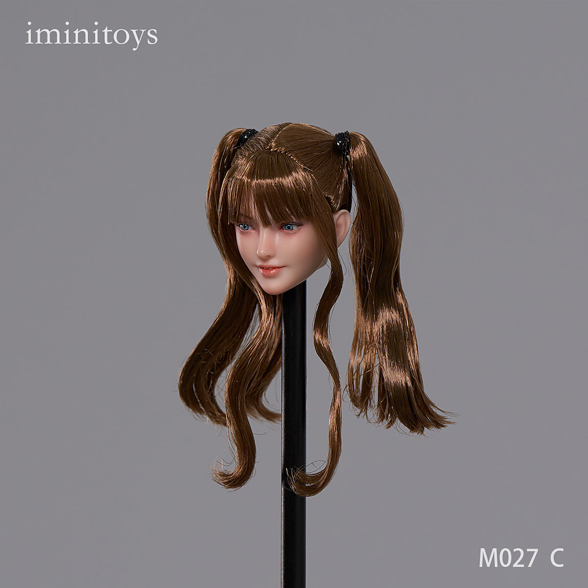 Iminitoys Xuan - Lolita Girl with Movable Eye Doll Head Sculpt Accessory Fit 1/6 Scale 12-inches Figure