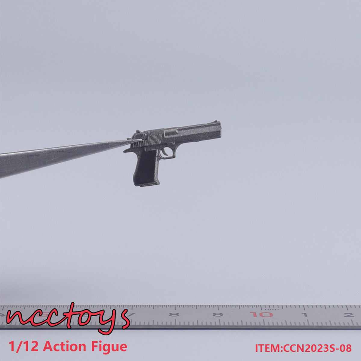 NCCTOYS, Mecha Girl Weapon Accessory Desert Eagle Pistol, Doll Accessory for 6-inches Action Figurine