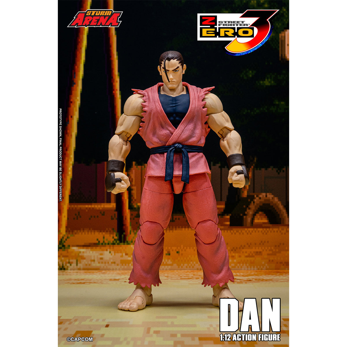 Storm Collectibles Street Fighter Zero 3: DAN 1/12 Scale Action Figure