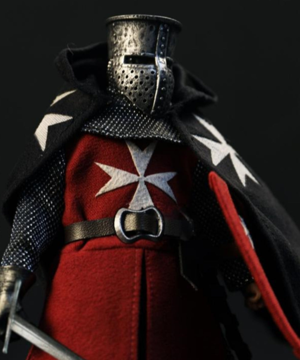 Figura de acción coleccionable del Fénix de Fuego: Caballeros Medievales de Malta, miniatura a escala 1:12 FP017 (Caballeros de Malta FP017)