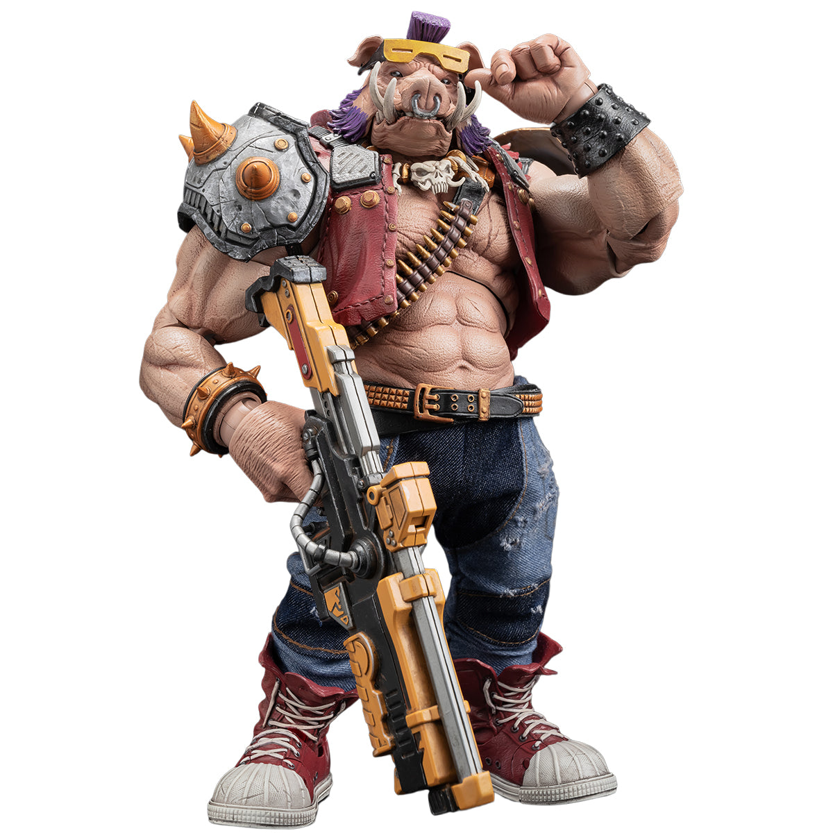 LINGJIHUN TMNT-Bebop & TMNT-Rocksteady 1/10 Scale Action Figure