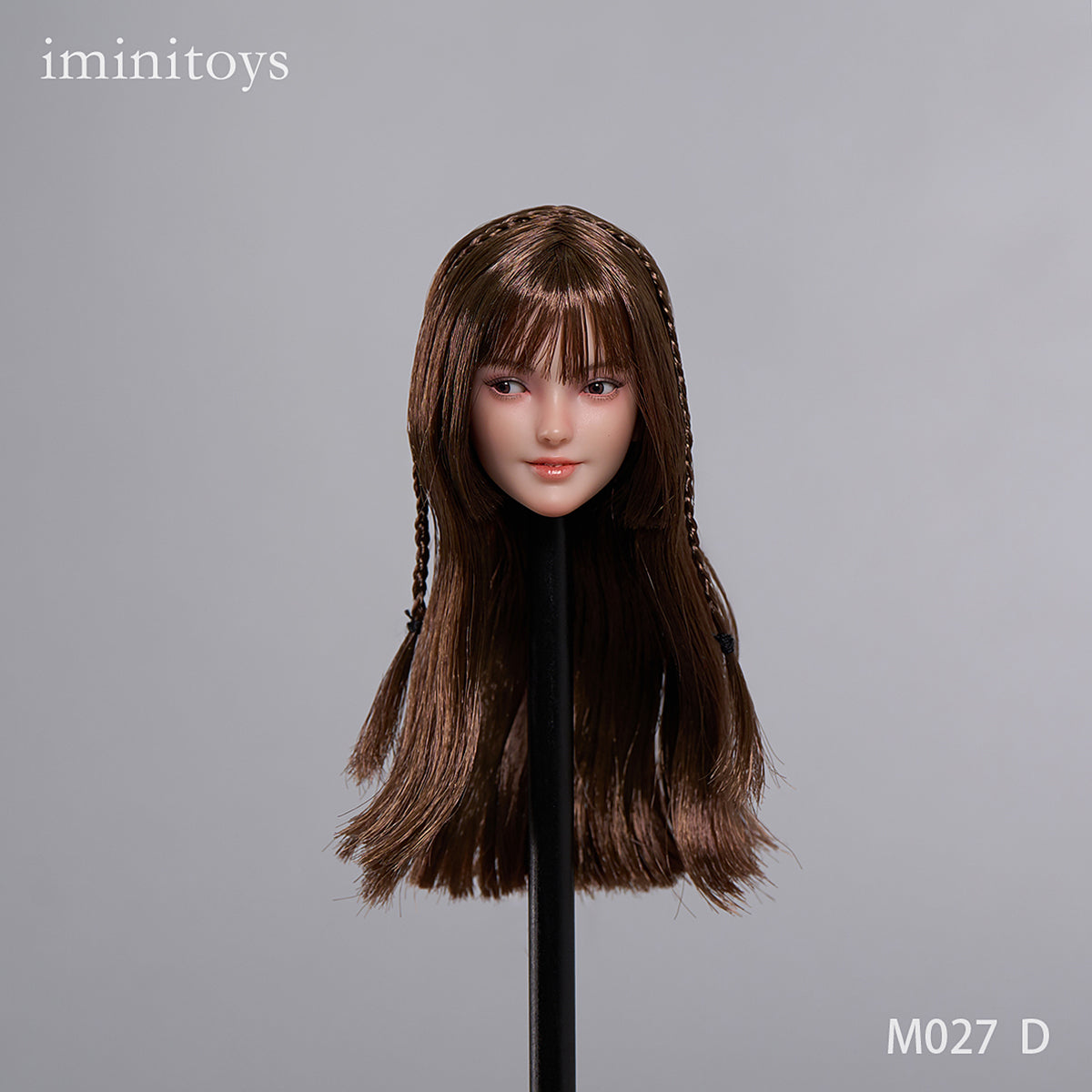 Iminitoys Xuan - Lolita Girl with Movable Eye Doll Head Sculpt Accessory Fit 1/6 Scale 12-inches Figure