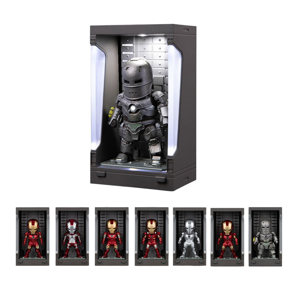 Beast Kingdom Iron Man 3 /Iron Man with Hall of Armor Blind Box (Single Box)