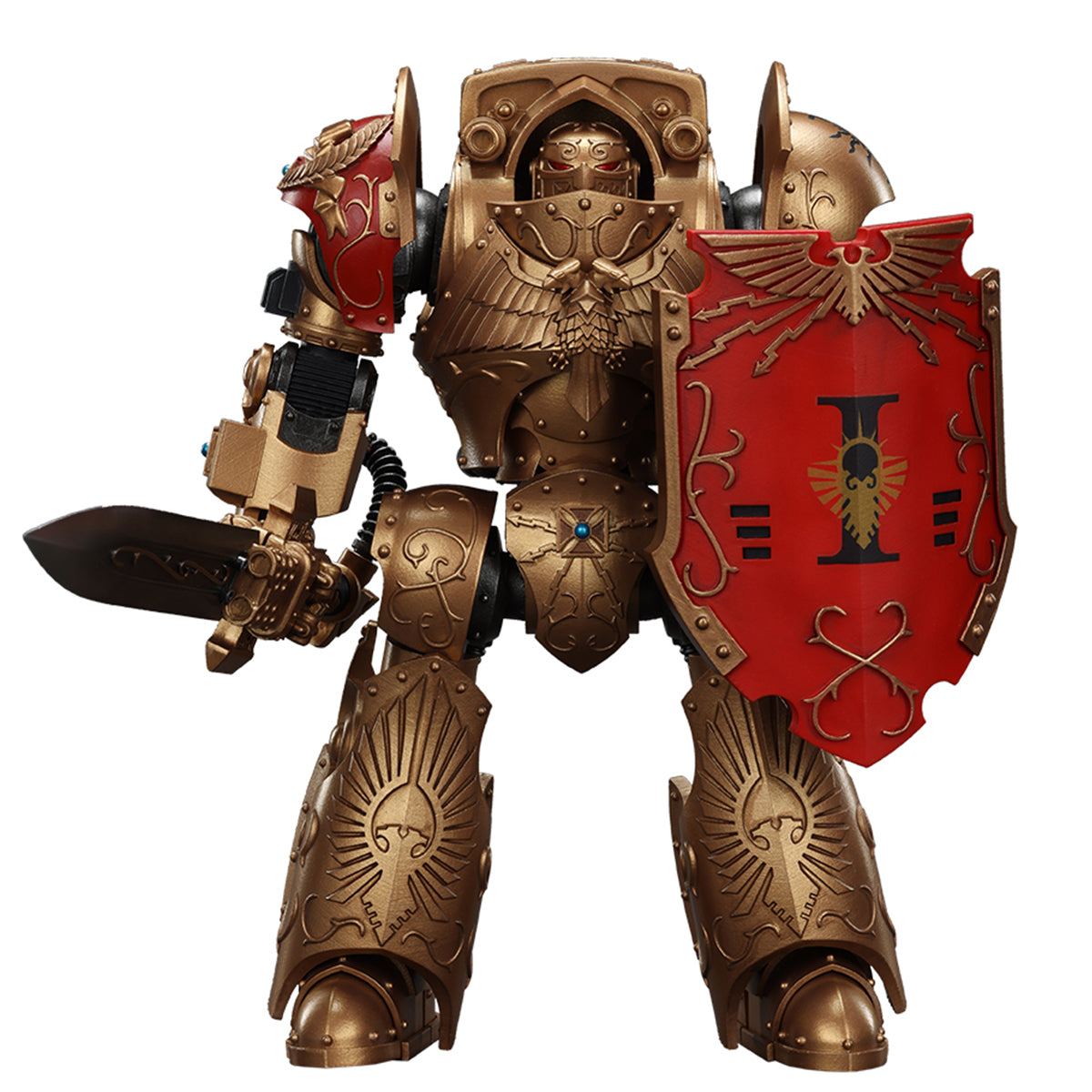 (Only Shipped to the US) JOYTOY 1/18 Legio Custodes Contemptor-Galatus Dreadnought JT00805 Action Figures