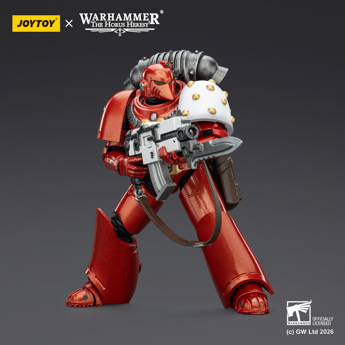 JOYTOY Warhammer 40,000 Thousand Sons & Space Wolves & Sons of Horus & Alpha Legion & Blood Angels & Imperial Fist & Ultramarines MKVI Tactical Legionary 1/18 Scale Action Figure