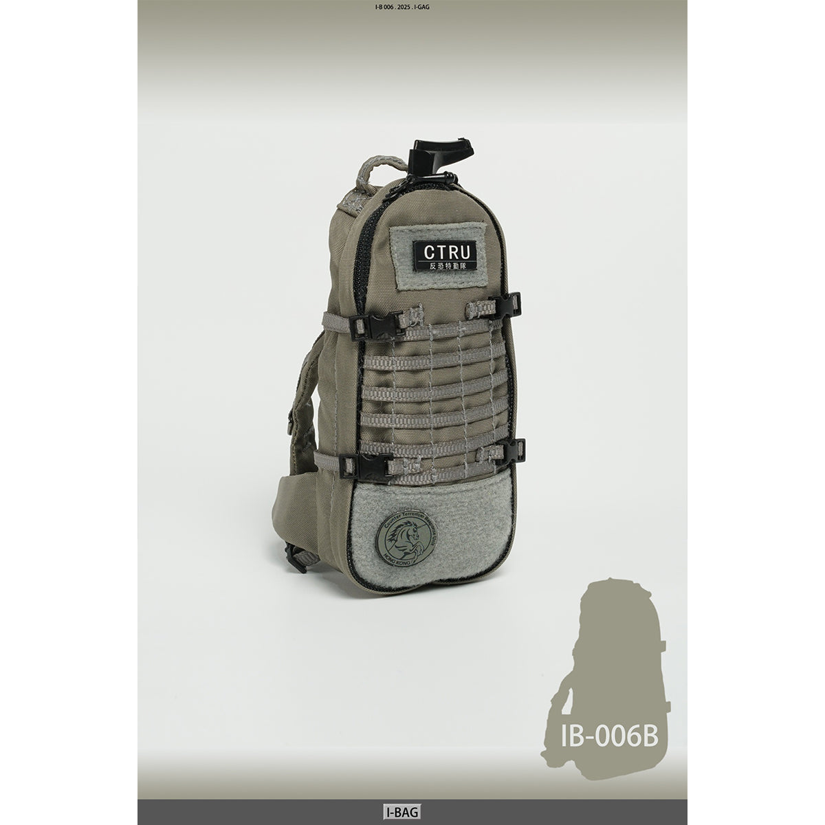 MOjingtoys, Quick Reaction Firearm Backpack, Accessory Pack for 12-inches Action Figurine