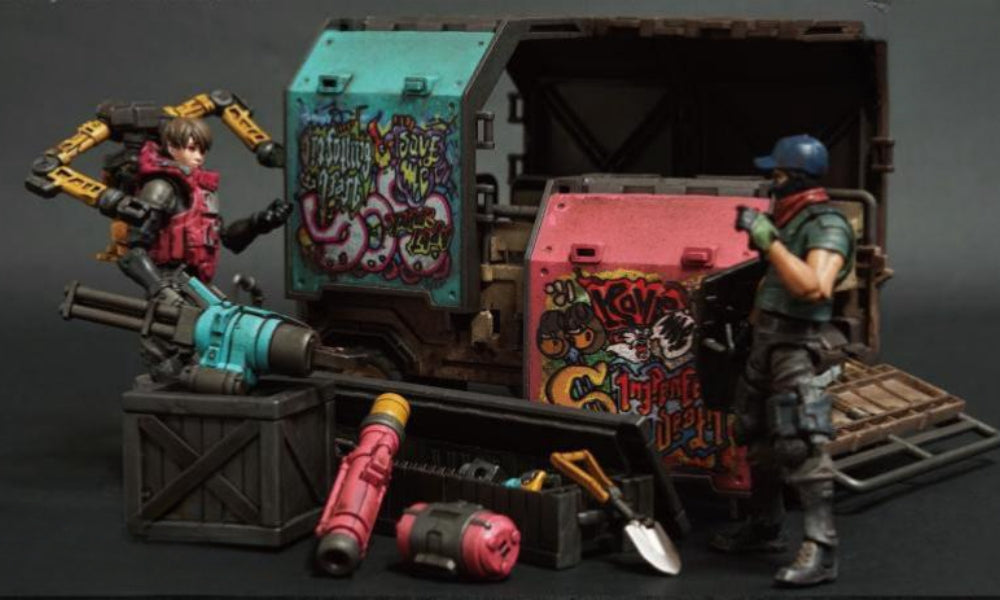 Figura coleccionable de Toys Alliance: Soldado de la Maelstrom de Acid Rain World, escala 1:18, figura de acción en miniatura FAV-A41