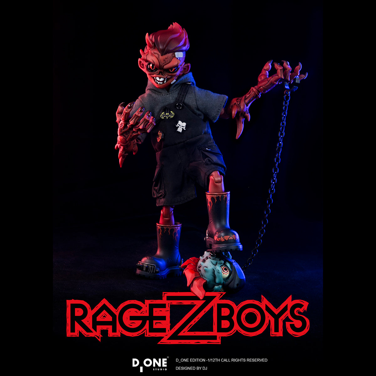 D_ONE STUDIO YaZai 1/12 Scale Action Figure