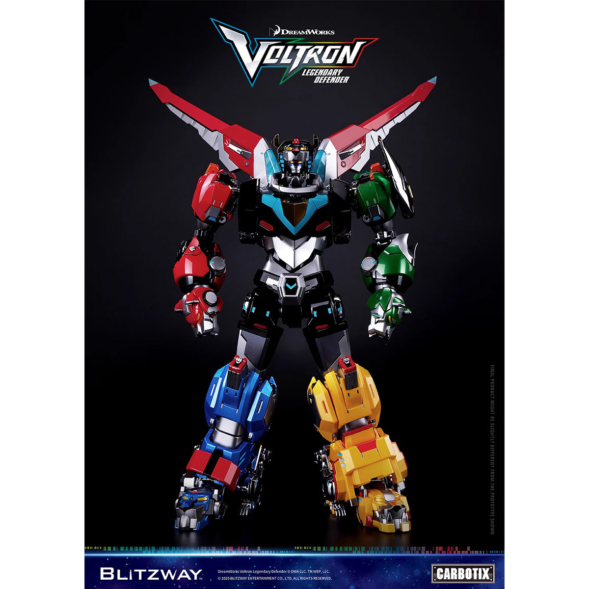 Blitzway Voltron: Legendary Defender Standard Edition BW-CA-11302 Action Figure