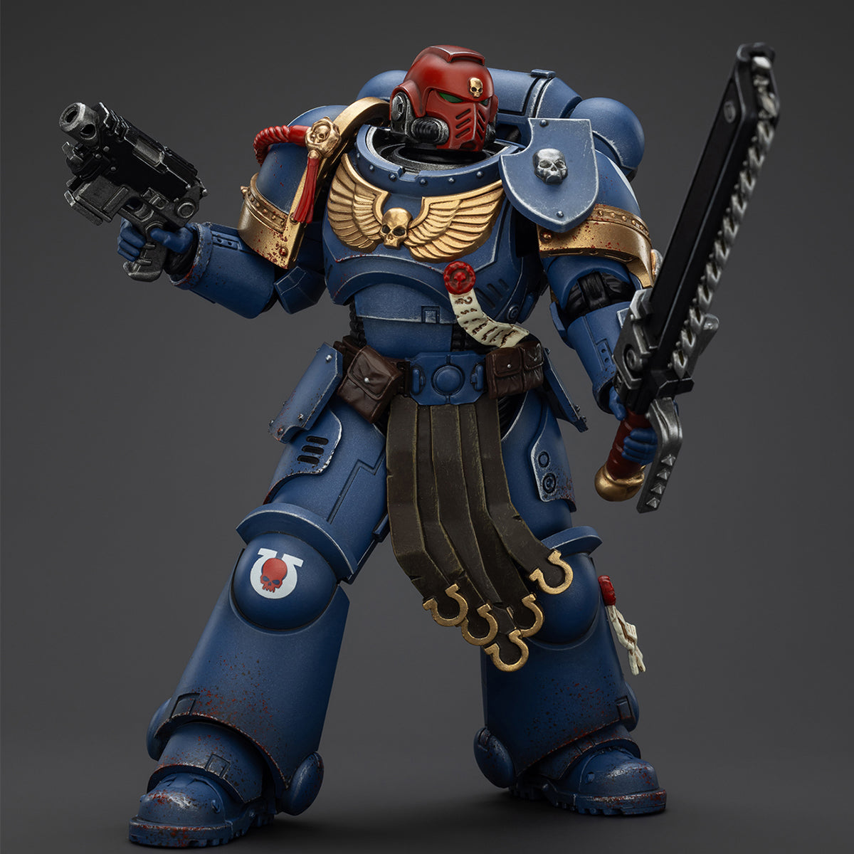 (Only Shipped to the US) JOYTOY Warhammer 40,000 Ultramarines Sergeant Gadriel-Collectors Edition 1/18 Action Figure