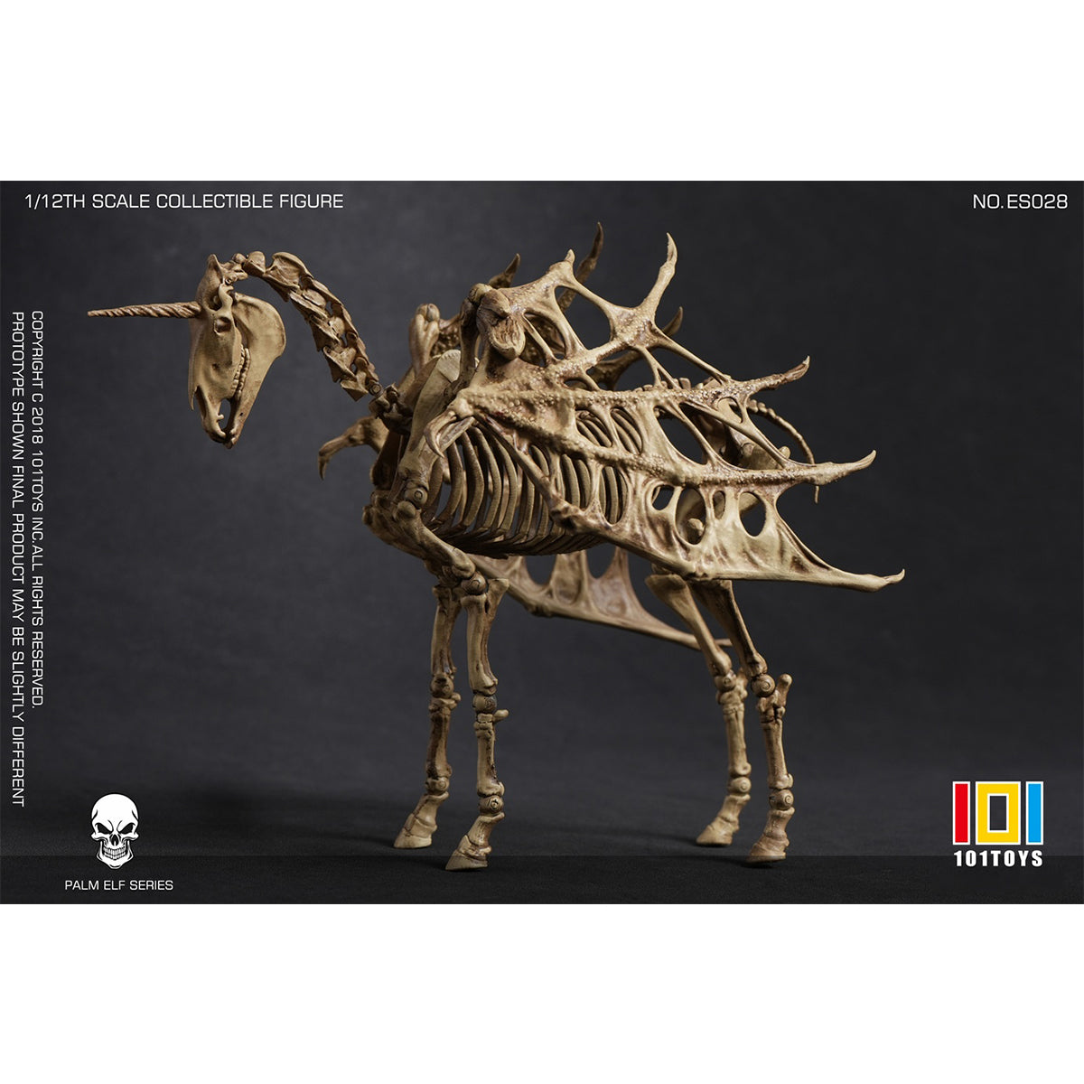 101TOYS PALM ELF SERIES Skeleton Movable Unicorn & Horse & Centaur Three Person Set 1/12 Scale Action Figure