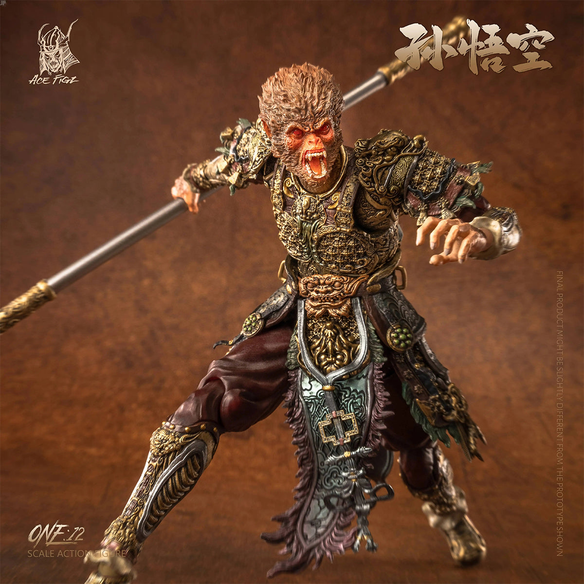 AceFigz, The Monkey King Sun Wukong, Action Figures
