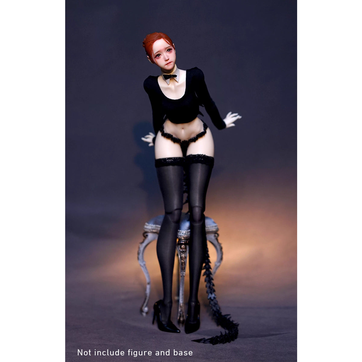 Dim Light Girl, Chufu Wardrobe Vol. 6 - Desktop Sweetheart Gymnastics Outfit/Chufu Wardrobe Vol. 5 - Hell Maid Little Black Dragon, Doll Clothes Accessory for 12-inches Figure