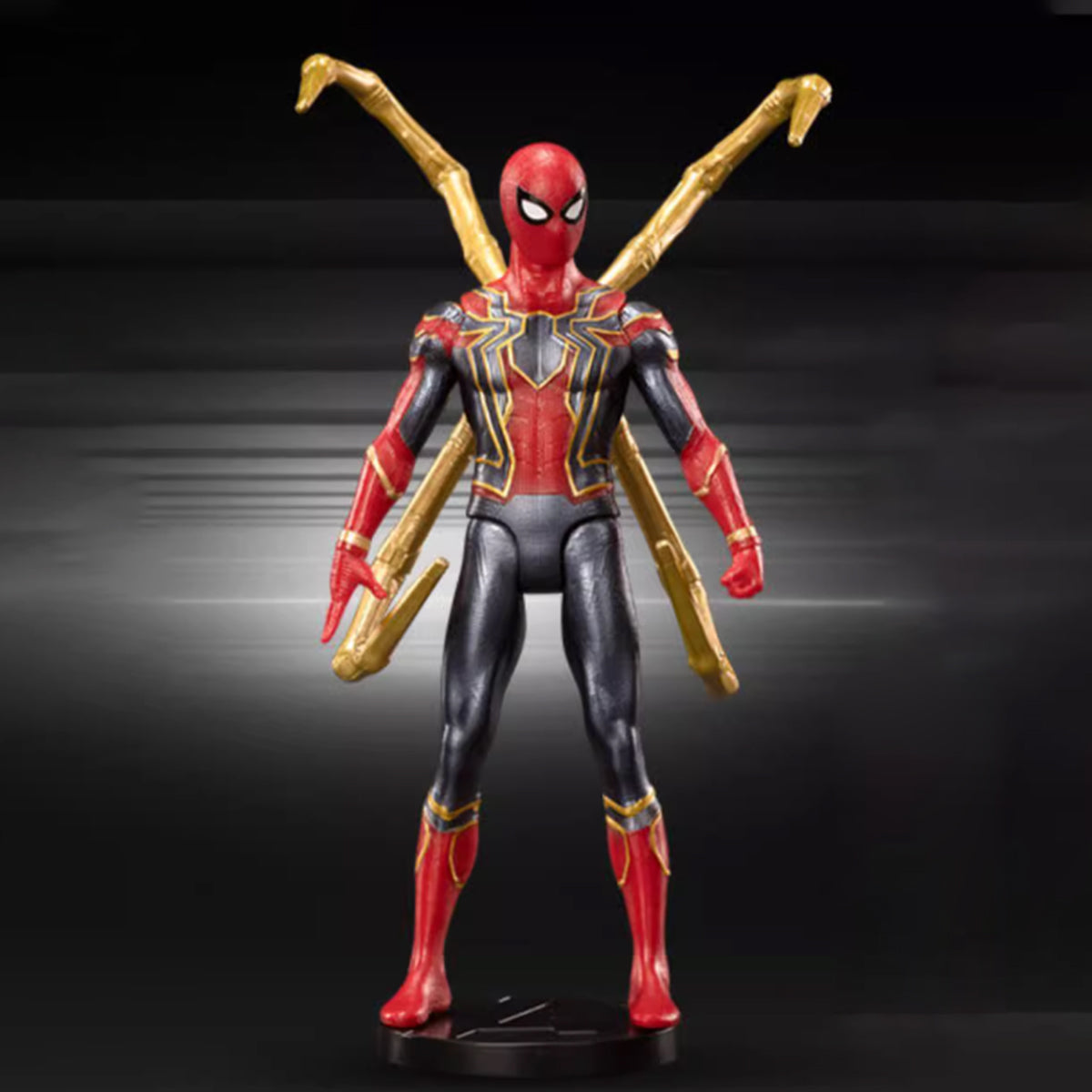 ZD Toys Collectible Figure Full Set: 4-inch Simple Articulated - Iron Spider, 1:20 Scale Miniature Action Figurine 4CGTZZX