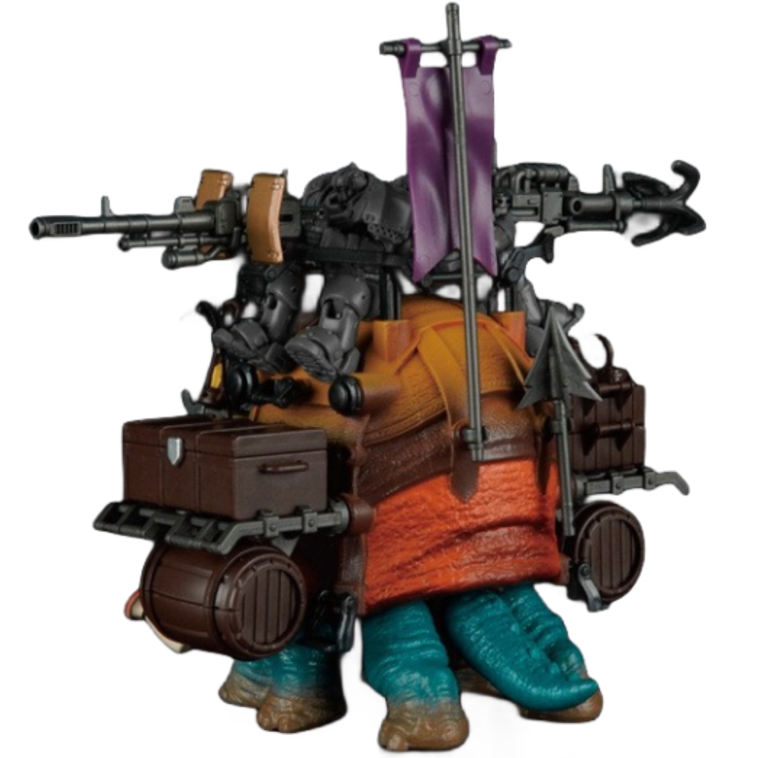 Figura coleccionable de Toys Alliance: Destructor Tortuga Trekking del Gremio Real de Comerciantes, miniatura a escala 1:35 (Destructor Tortuga Trekking ARC-36)