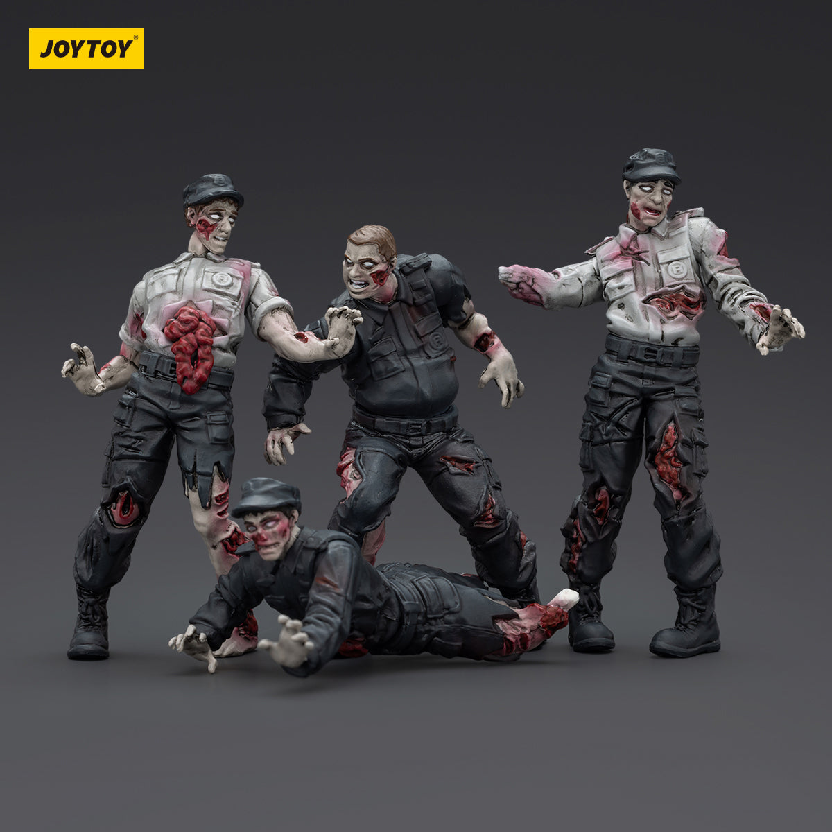 (Only Shipped to the US) JOYTOY 1/25 Dark Source Zombie Figure Security Guards JT01543 Action Figures