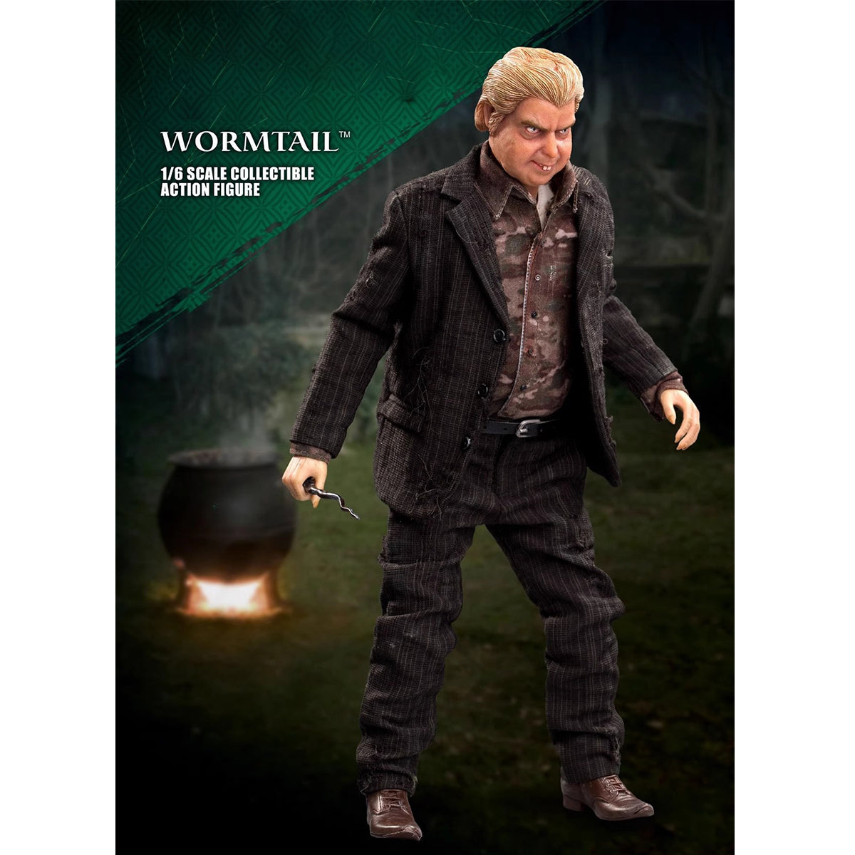 STAR ACE Toys Harry Potter and the Goblet of Fire: Wormtail Deluxe Ddition Action Figure