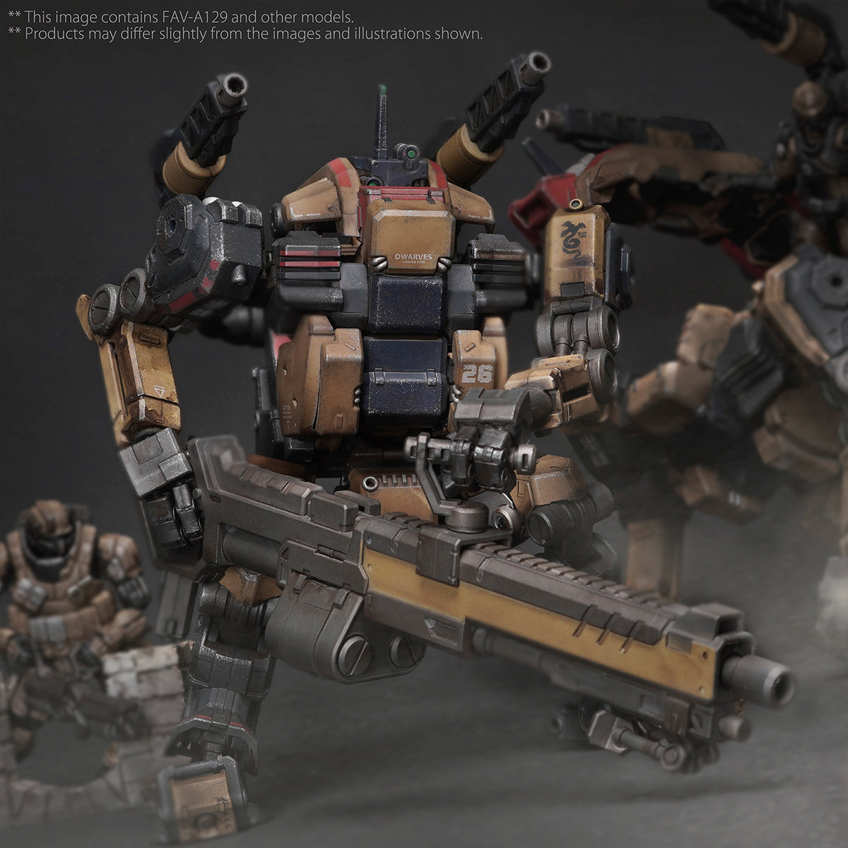 TOY ALLIANCE Acid Rain World FAV-A129 Duergar D2R-w Action Figures