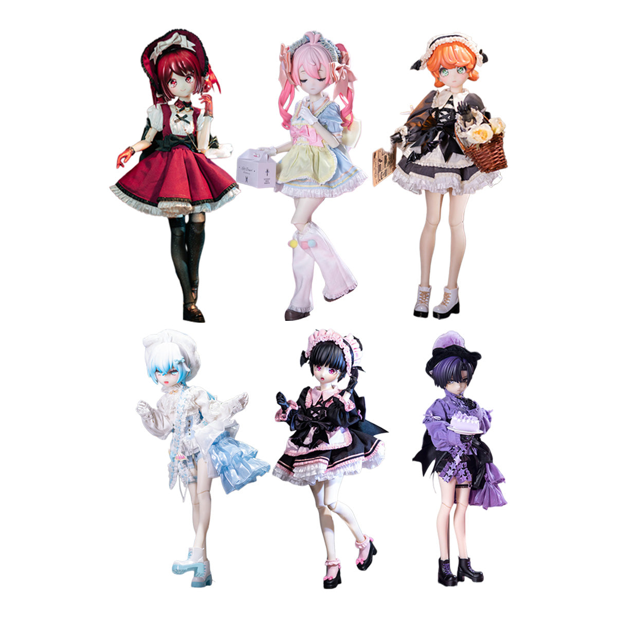 UFDOLL Drink Series 1/5 Plus BJD Action Figure Blind Box