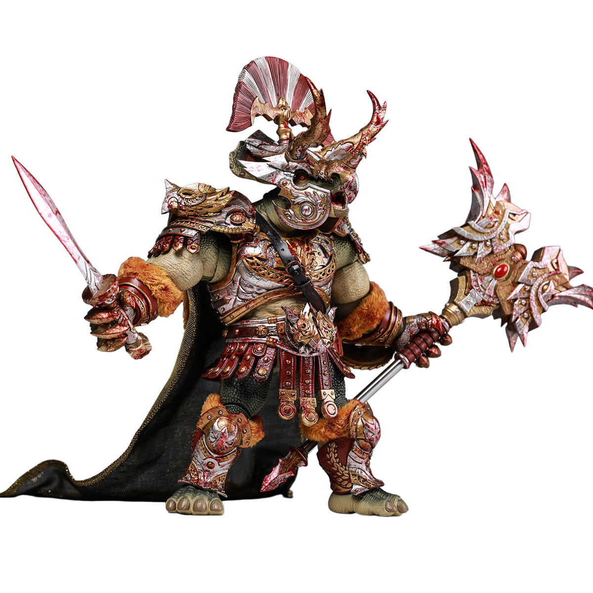 AXYTOYS Dinosaur Battlefield The Old King of Triceratops & The New King of Triceratops 1/12 Scale Action Figure