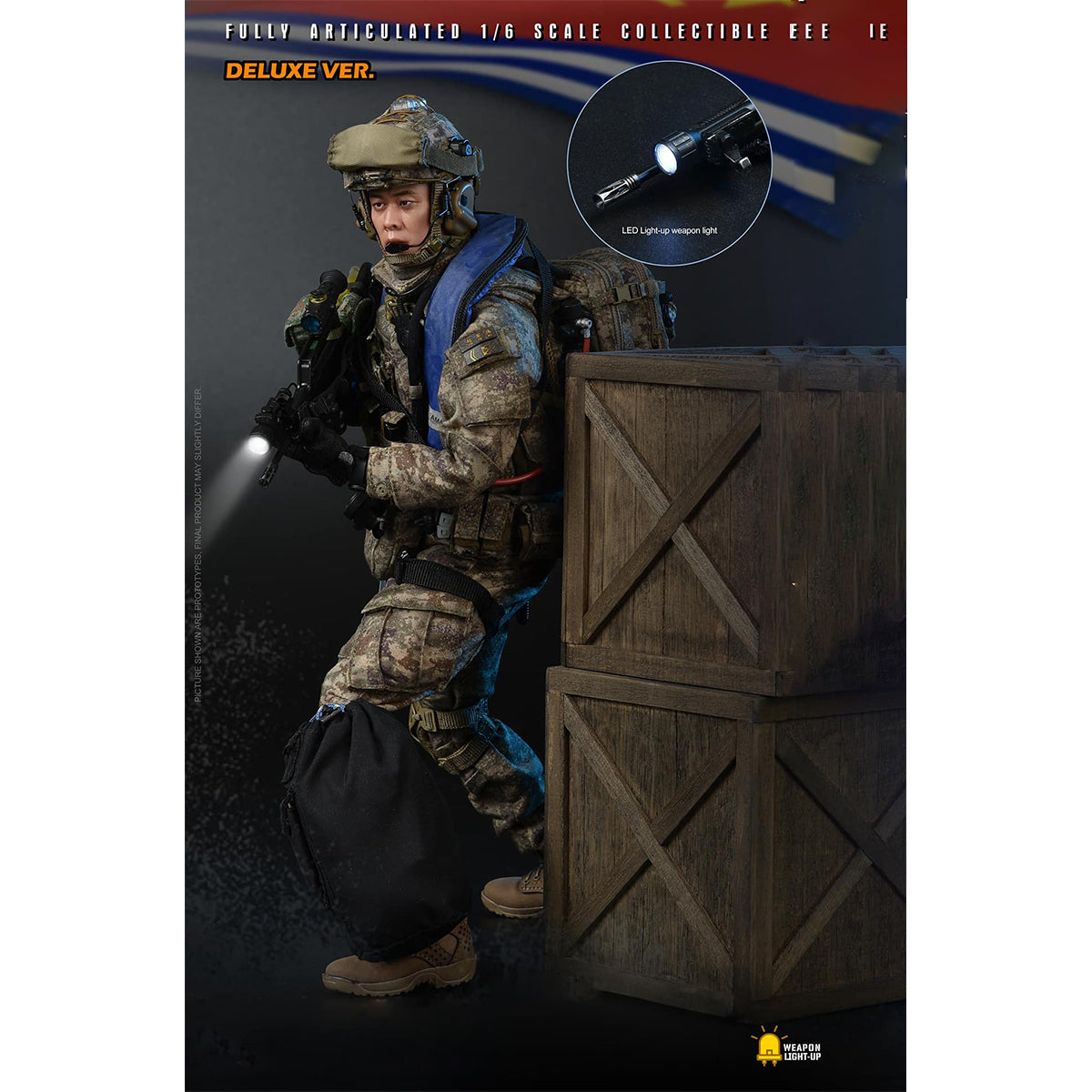 SOLDIER STORY Chinese P.l.A. Navy Marine Corps Deluxe Edition Action Figure