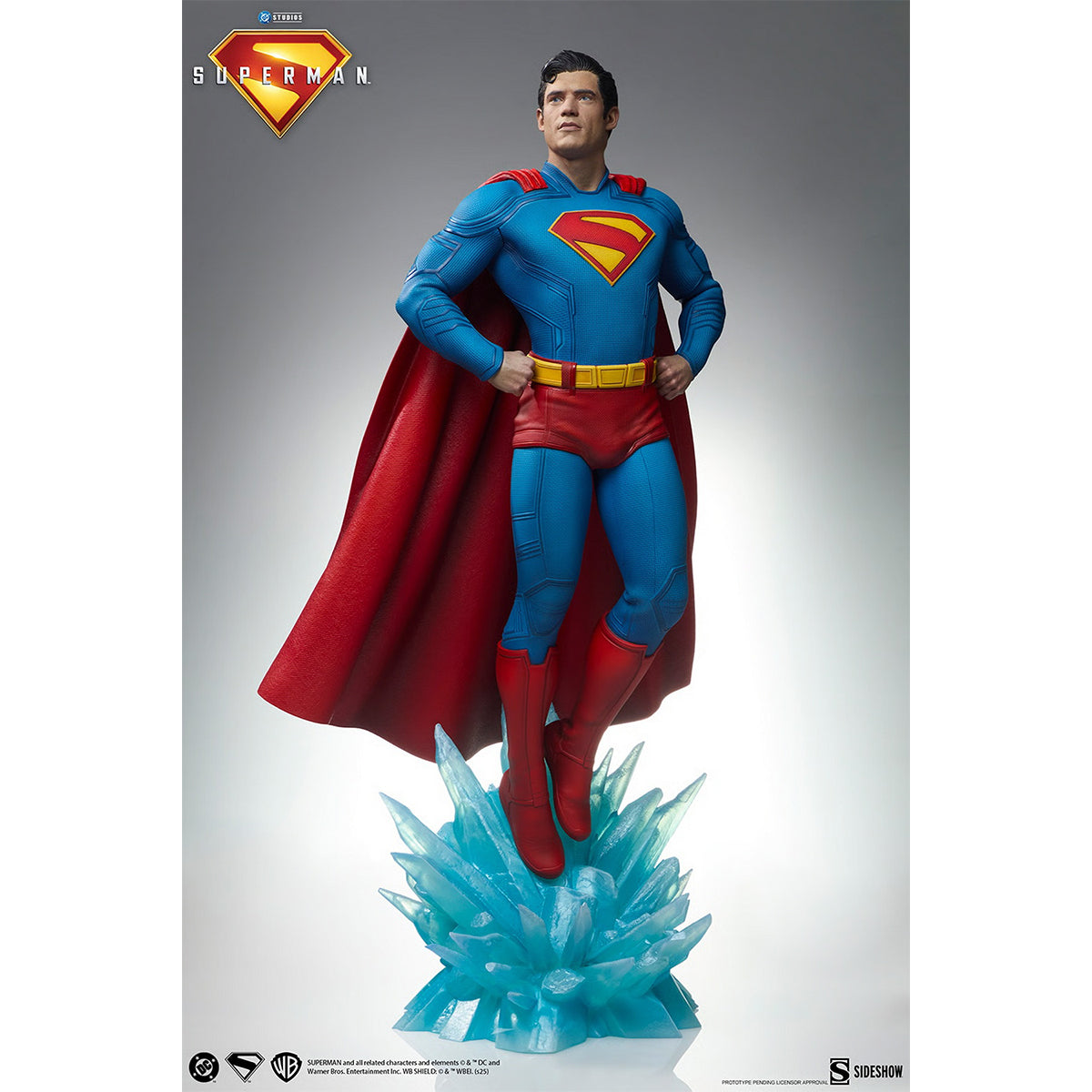 Sideshow, New Movie Version Krypto/Superman, Art Statue