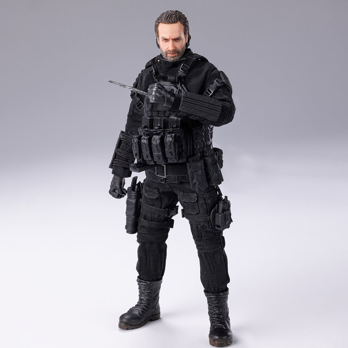 ¡HOLA! Exquisitas figuras de acción de Rick de The Walking Dead.