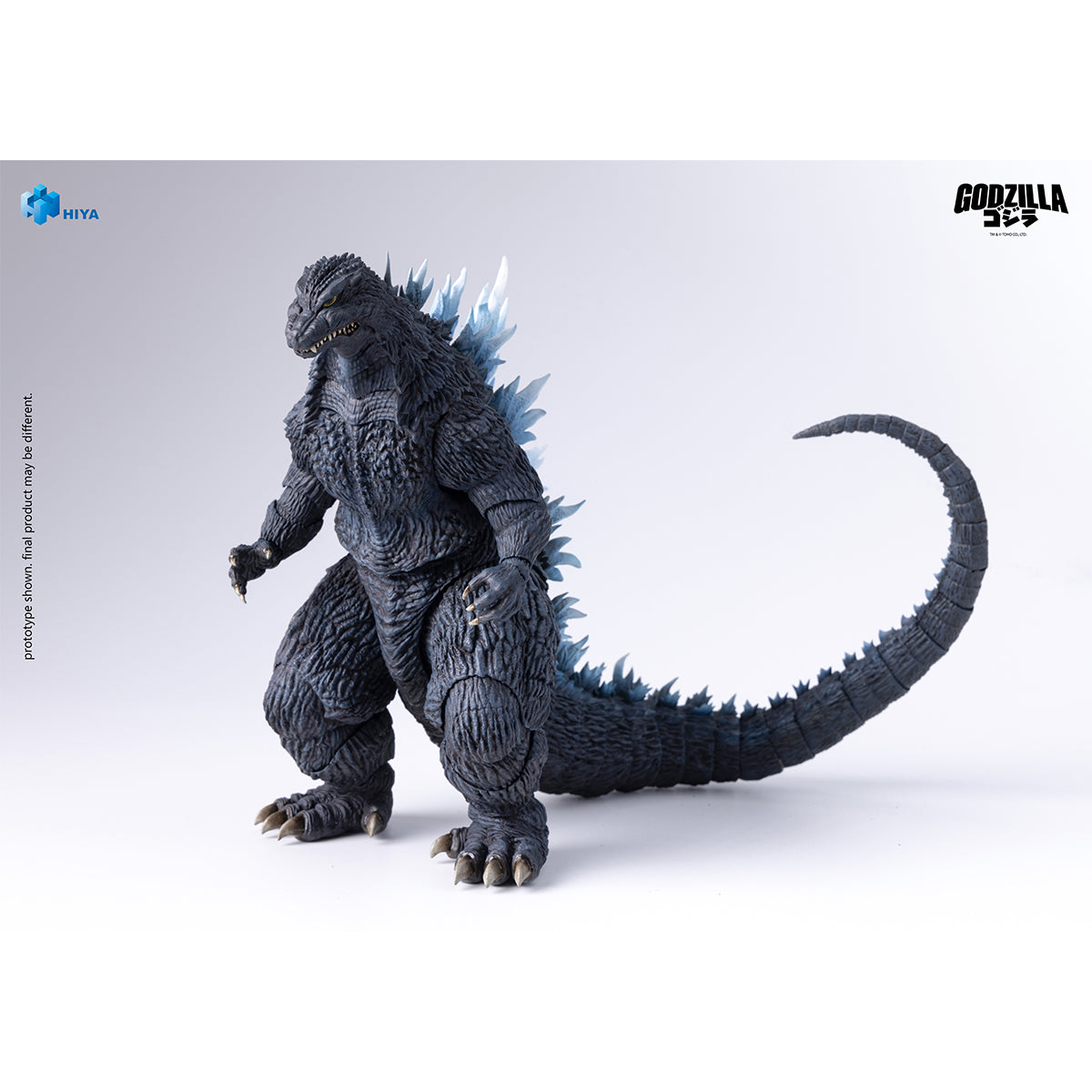 HIYA EXQUISITE BASIC Godzila vs. Mechagodzila Highly Articulated Atomic Breath Godzilla Action Figure