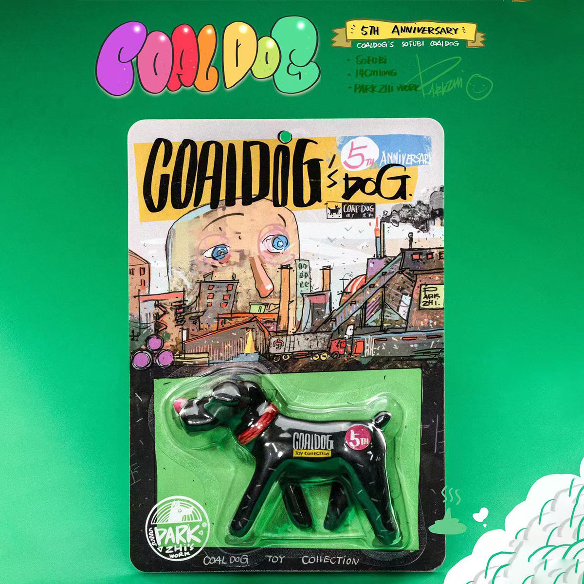 DAMTOYS Coaldog is Dog 5th Anniversary Statue Figurine