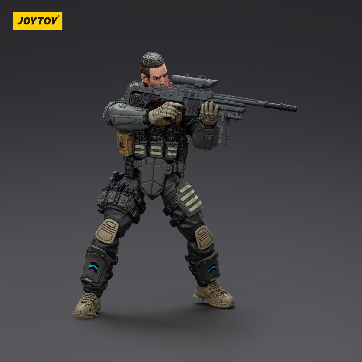 (Only Shipped to the US) JOYTOY Stellar Scar Assault Team Darksilicon JT01888 1/18 Scale Action Figure