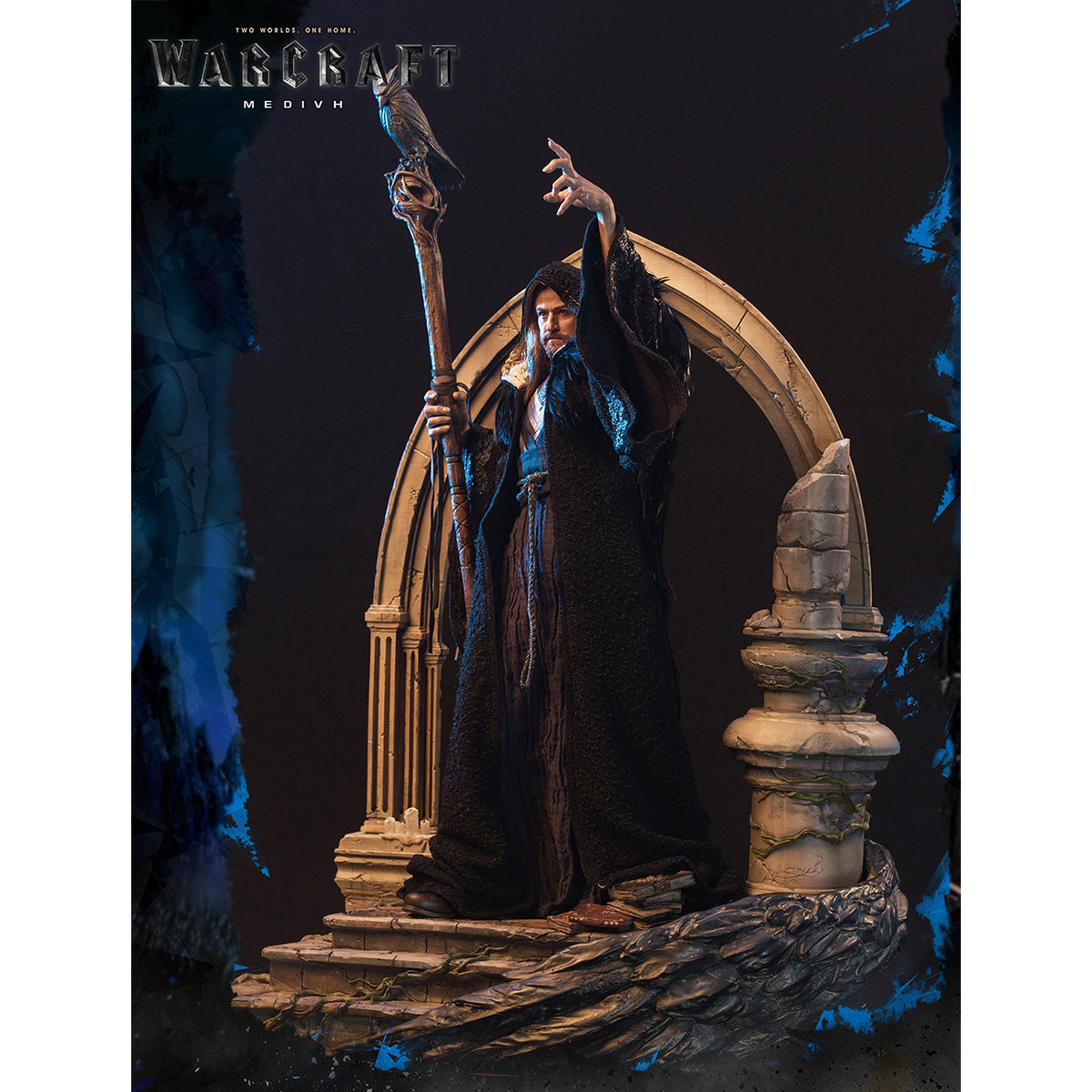 DAMTOYS Epic Series: Warcraft movie – Medivh 27-inch Premium Art Statue