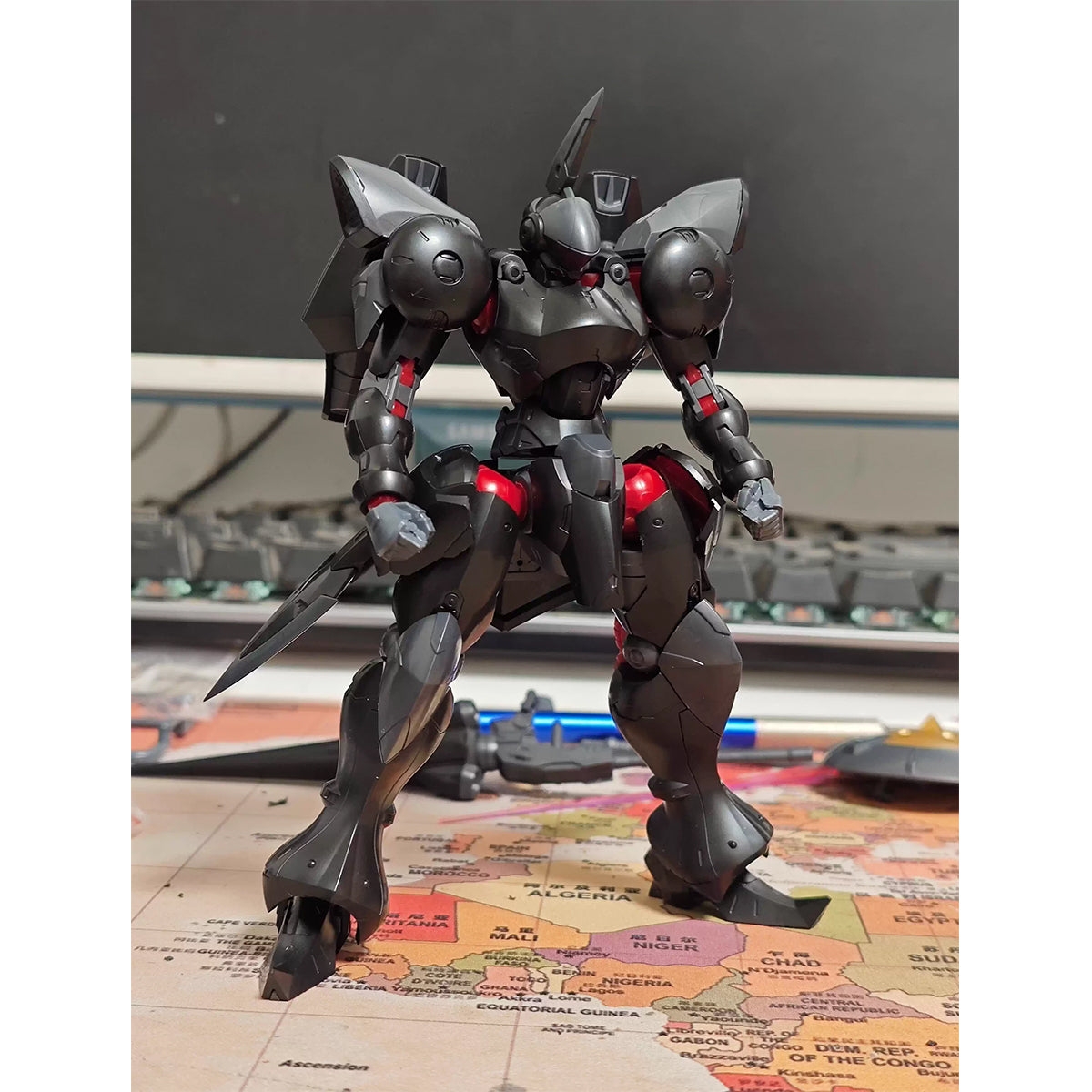 Sheik Mainland Super Cavalry Actaeon (Dual Head Sculpts) 1/144 Scale Assembly Model Kits