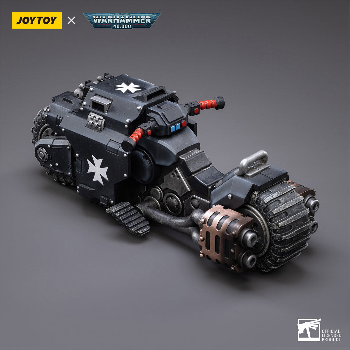 Figura de acción JOYTOY Warhammer 40,000 Black Templars Outriders