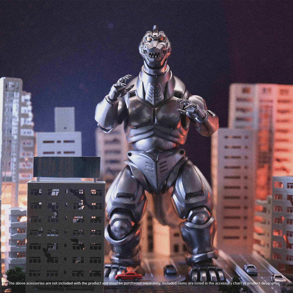 HIYA Godzilla vs. Mechagodzila (1993) Super Articulated Mechagodzilla Exquisite Basic Series Action Figure