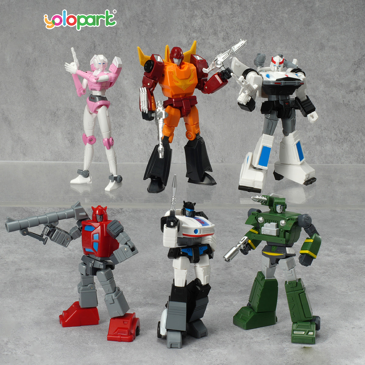Yolopark AMK MINI Transformers G1 Animation AMKMW2 Blind Box Figure