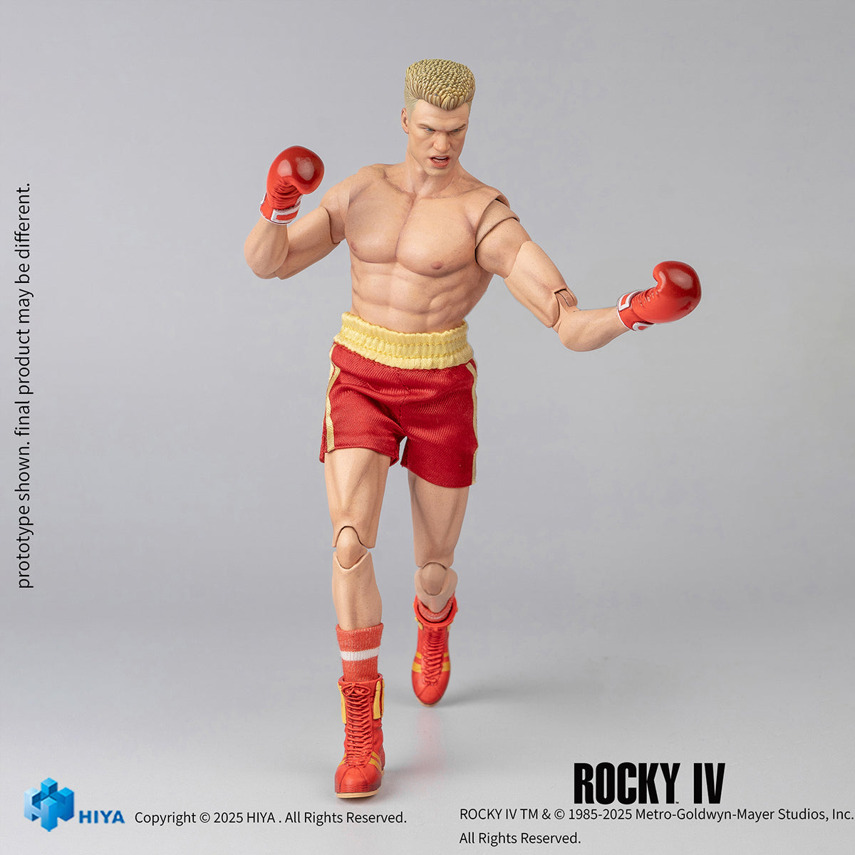 HIYA ESR0227 Rocky IV Ivan 1/12 Scale Highly Articulated Action Figure