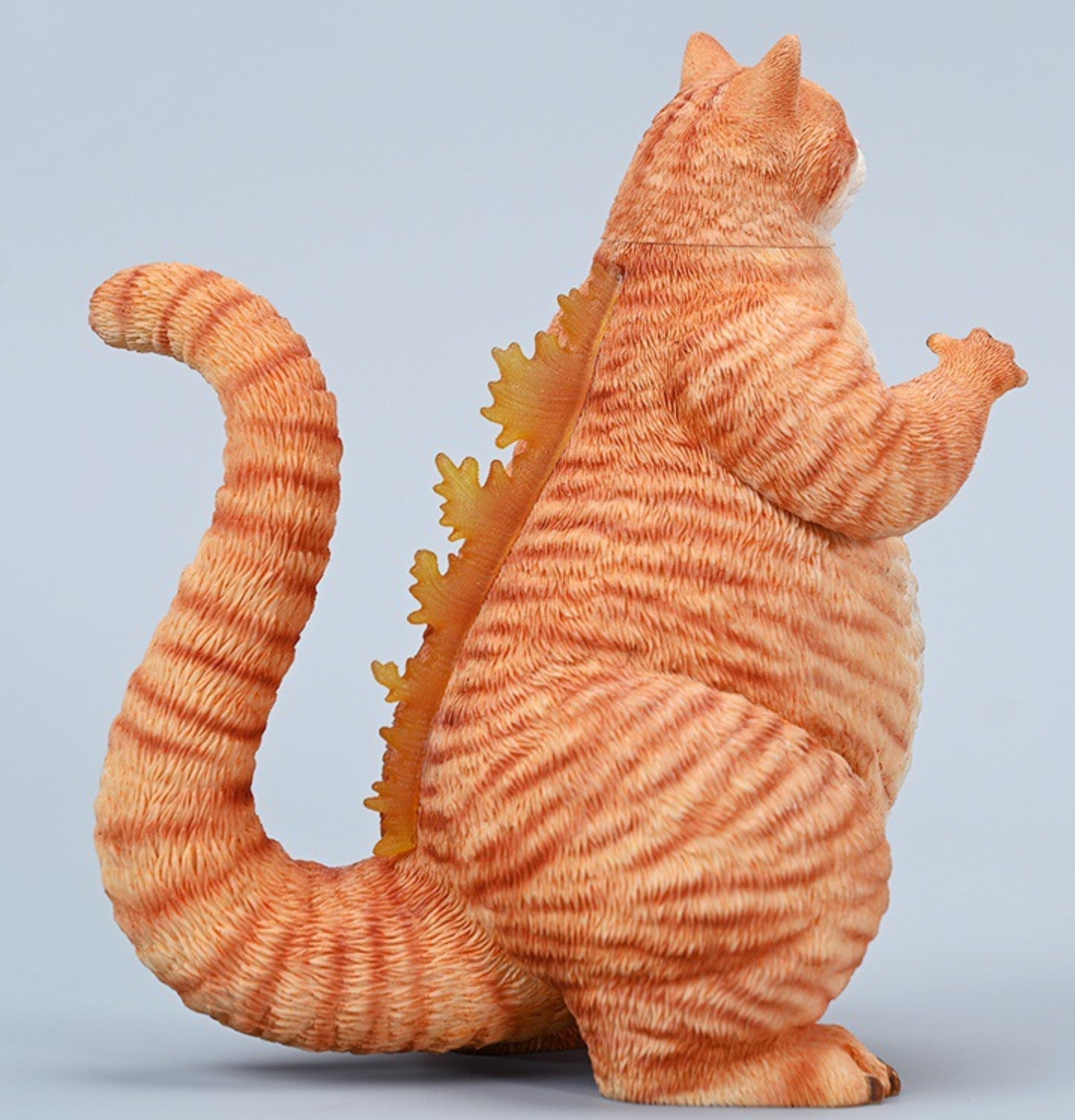 JXK JXK226A Orange Meowzilla Expertly Hand-Painted, Lifelike Animal Figurine
