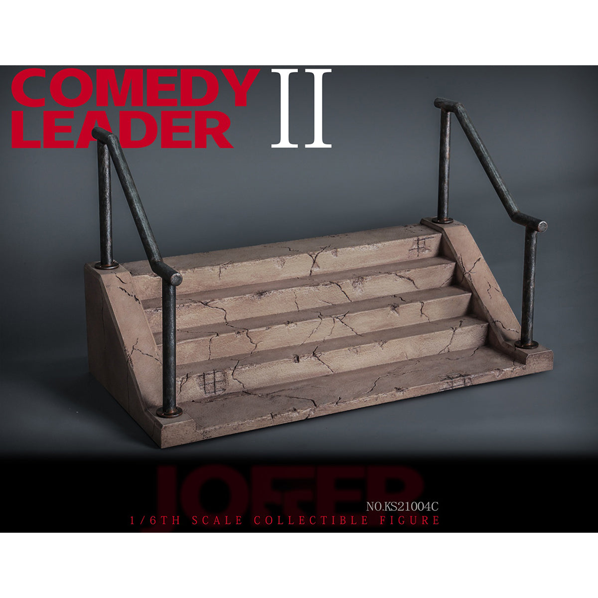 KSTOYS Comedy Leader II & Stair Base Action Figures