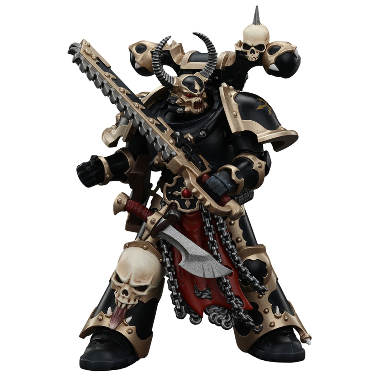 JOYTOY Warhammer 40K 1/18 Chaos Space Marines Black Legion Chosen with Combi-melta and chainsword JT00980 Action Figures