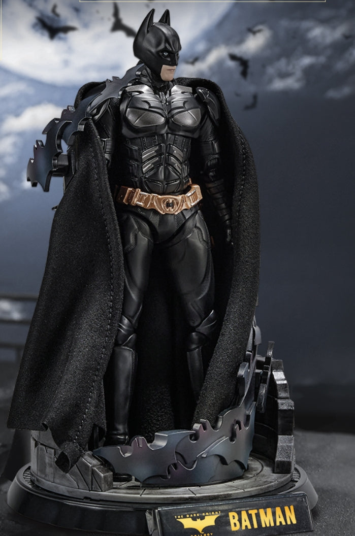 Ensemble complet Fondjoy : Bat Man avec support, édition Deluxe, figurine miniature à l'échelle 1:9