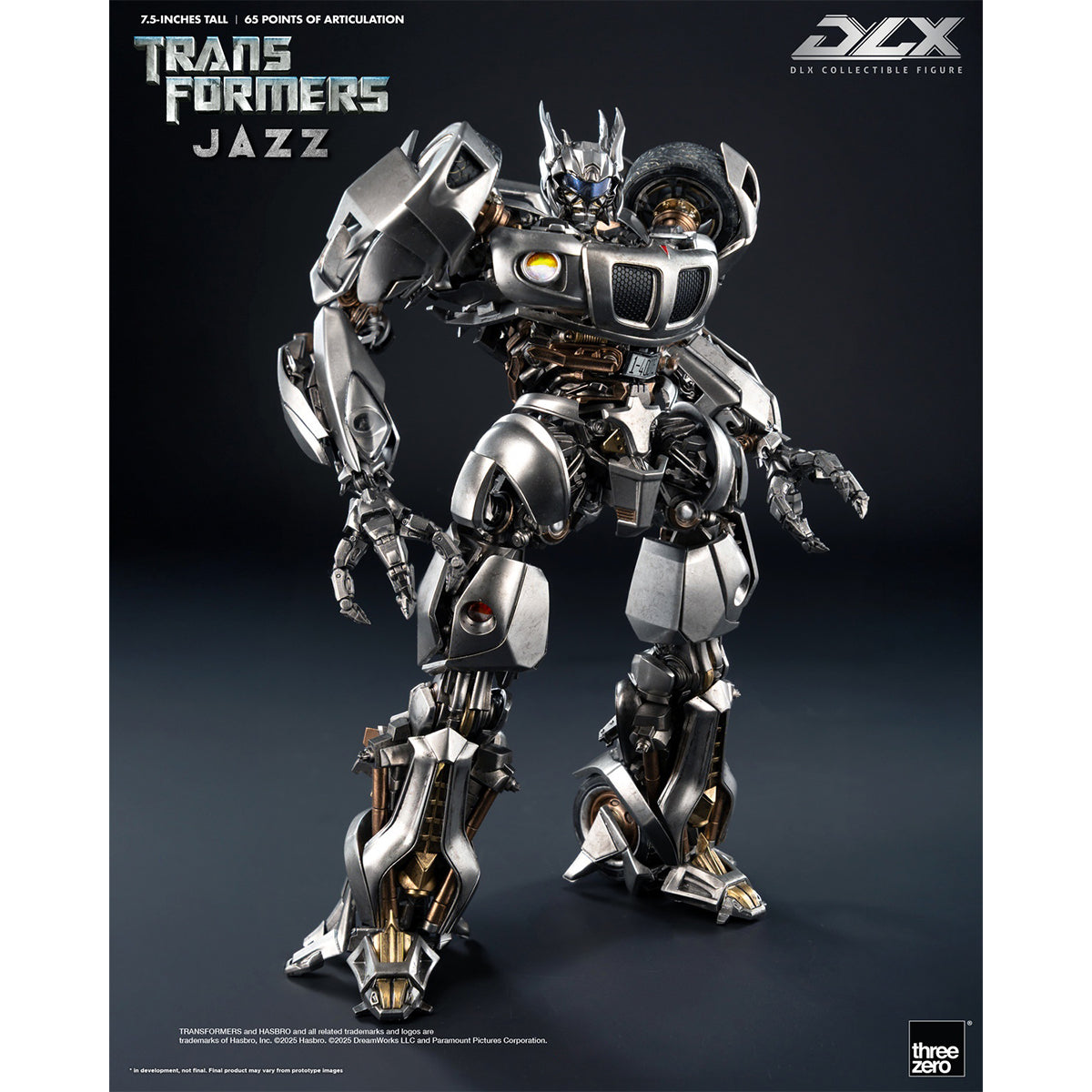 Threezero Transformers DLX Jazz Action Figure