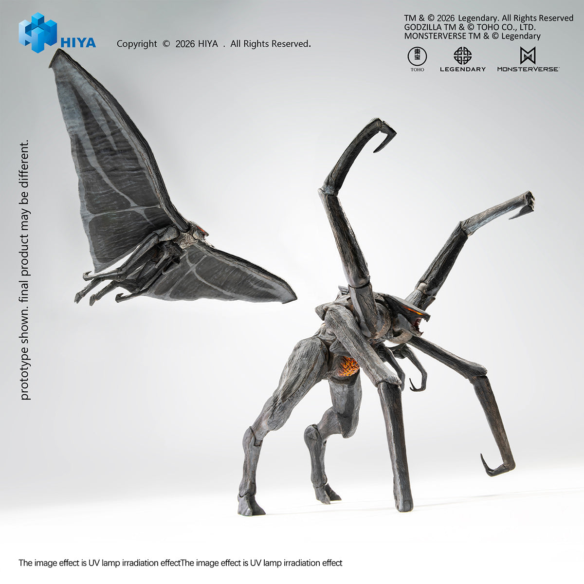 HIYA Godzilla (2014) Male & Female Muto EBG0240 Action Figure Set