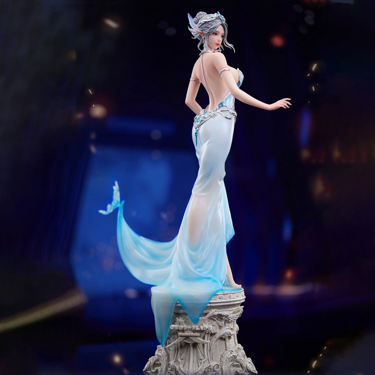 BearPanda Sparkey Studio Ghost Blade Hai Qinyan: Encounter Statue