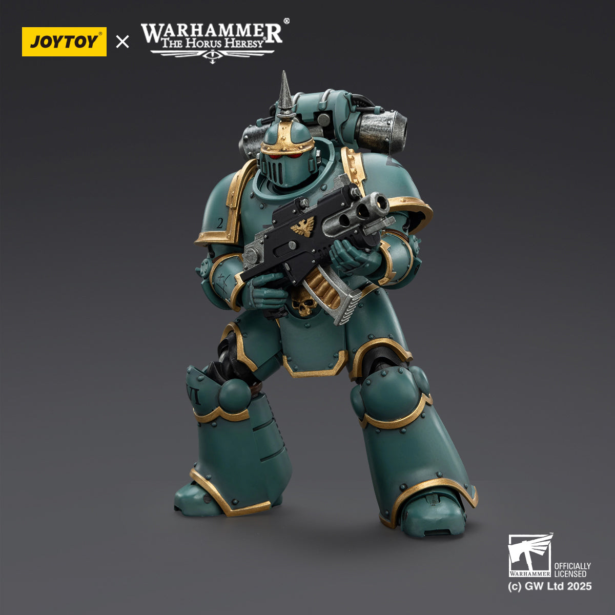 JOYTOY Warhammer Thousand Sons Sons of Horus Alpha Legion Ultramarines Space Wolves Imperial Fists Blood Angels MK lll Tactical Legionary 1/18 Scale Action Figure