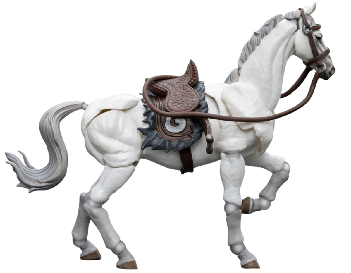 JoyToy Warhammer 40K Figurine à collectionner : Dark Source JiangHu War Horse White Figurines d'action à l'échelle 1/18 JT7998 (War Horse White)